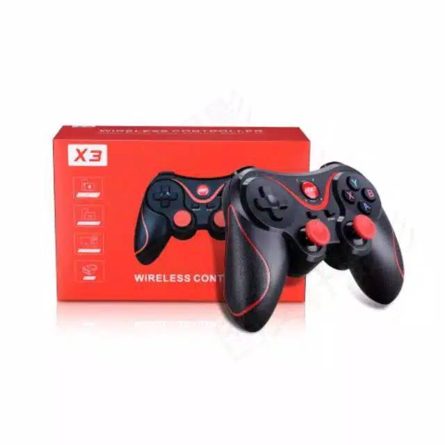 X3 Gamepad Android X3 Bluetooth Wireless Controller Gamepad bluetooth android Stik Android / T3 Gamepad android