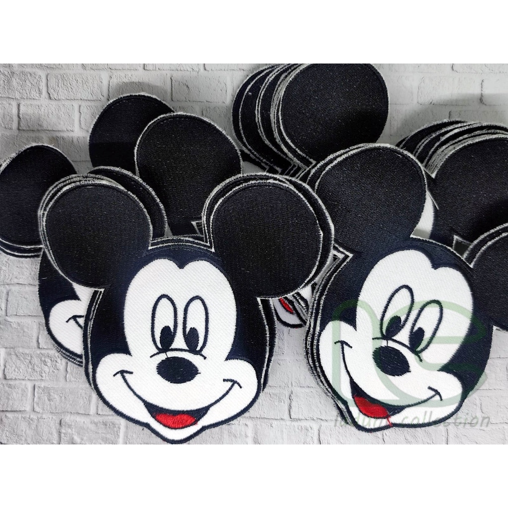 PATCH BORDIR JAHIT MICKEY MOUSE