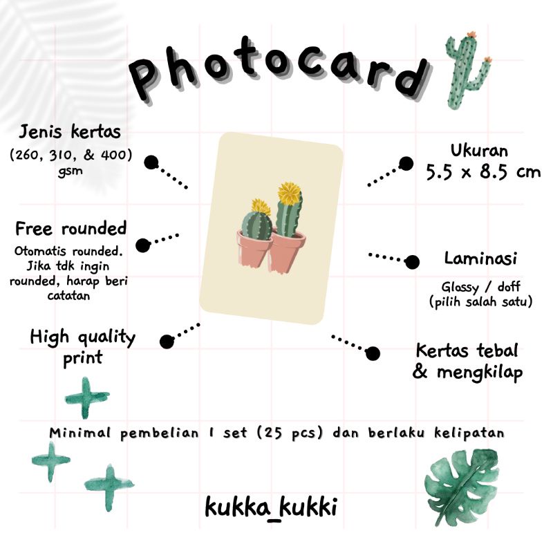 Photocard AC260, AC310, AC360, AC400 GSM (TEBAL)