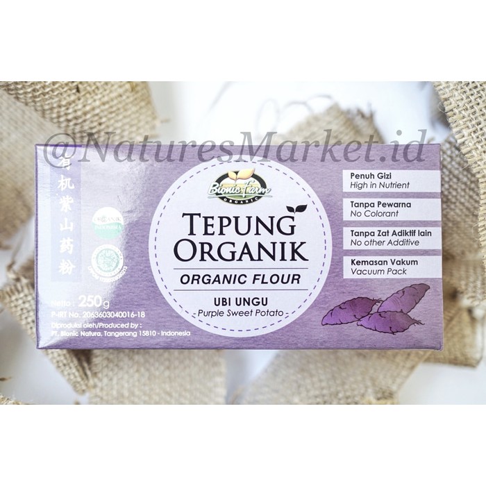 

DISKON BIONIC FARM TEPUNG ORGANIK UBI UNGU 250G !!!!!!