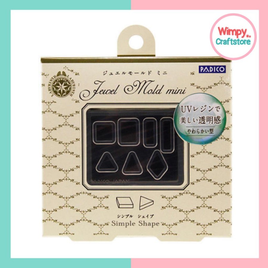 Wimpy - Cetakan Padico Soft Mold Cetakan Resin Cetakan Fondant Cetakan Kue 14