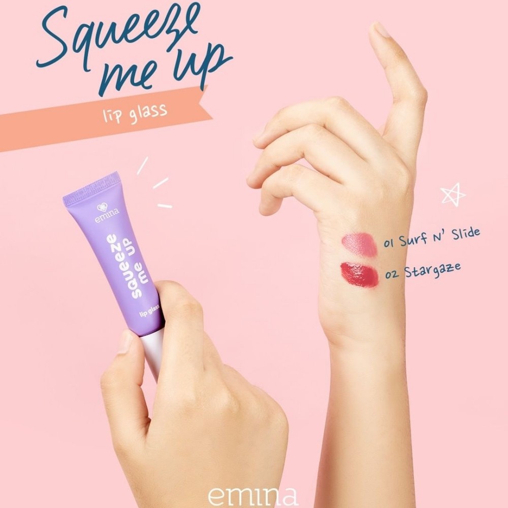 Emina Squeeze Me Up Lip Glass 6.5gr - Lip Gloss GIRLSNEED77