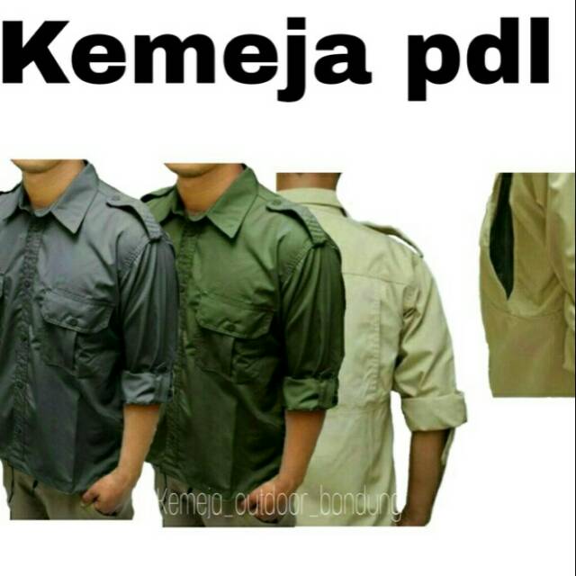 KEMEJA OUTDOOR/KEMEJA LAPANGAN/KEMEJA PDL