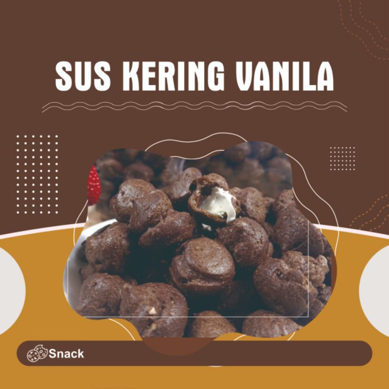 

Sus kering vanilla 250gr