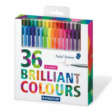 

Staedtler: Triplus fineliner Set 36 Pieces
