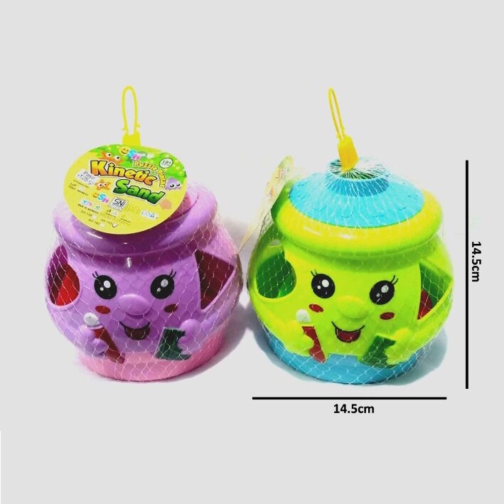 [SH 159] Mainan Edukasi Puzzle Block Balok + Pasir Ajaib 2in1 - Permainan Sensorik Motorik dan Pasir Kinetik Anak Balita Toddler - Puzzle Pintar Kinetic Sand SNI