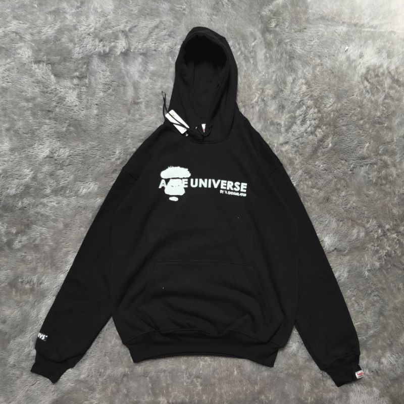 Sweater Hoodie Aape Univers Spray Fulltag &amp; Lebel