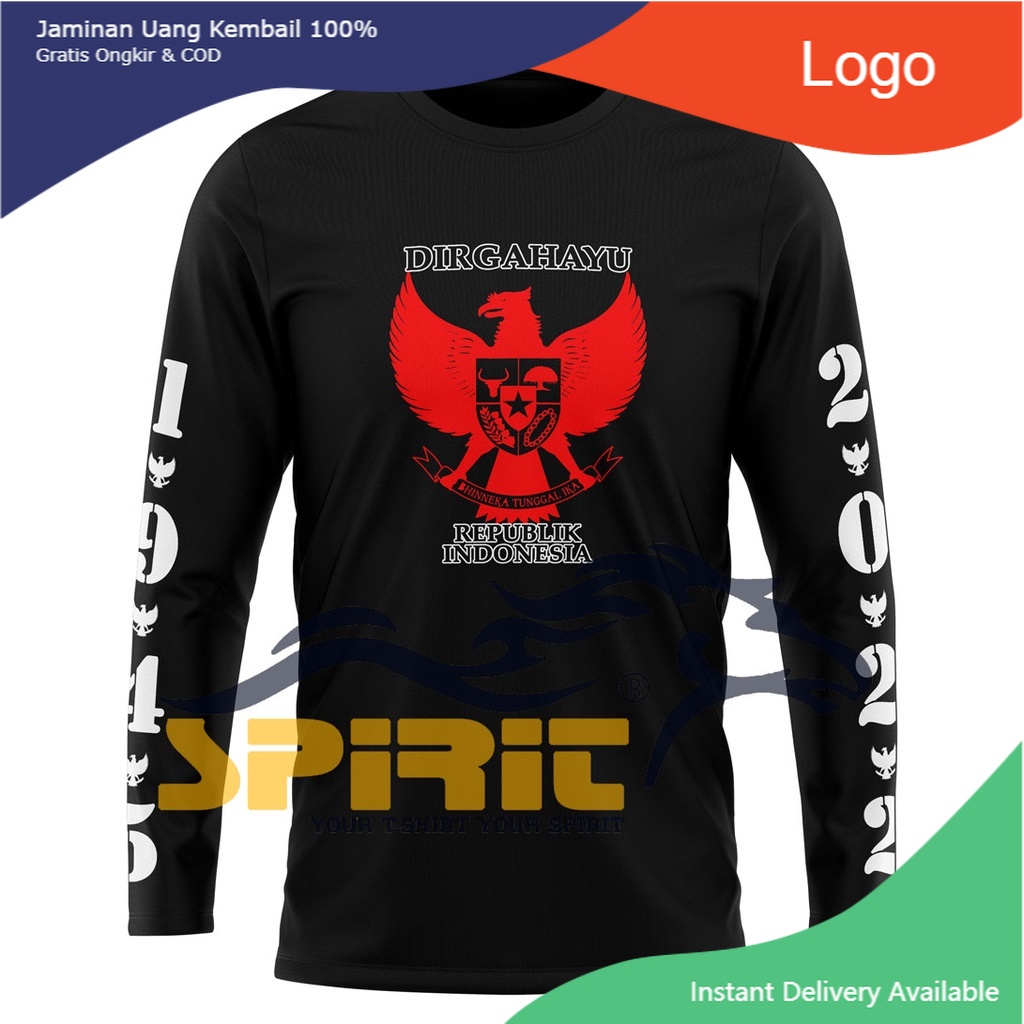 KAOS LOGO 77TH INDONSENIA MAJU KAOS 17 AGUSTUS 2022 HUT RI 77 KAOS 17 AGUSTUS BAJU KAOS 17 AGUSTUS 2