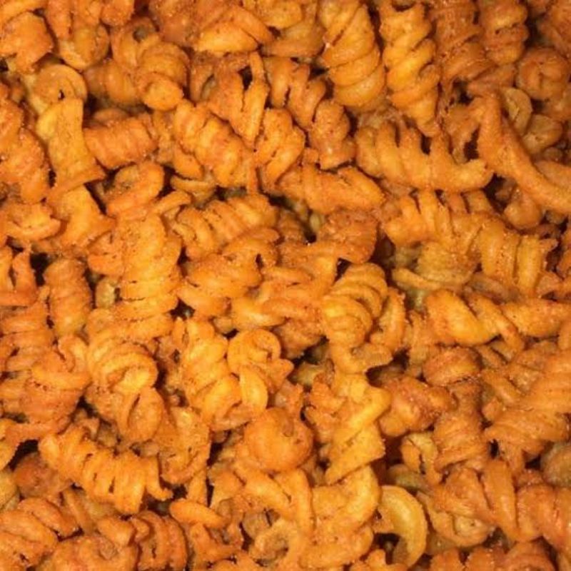 

Makaroni Spiral Pedas Asin - 250 Gram