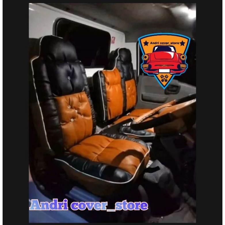 sarung jok mobil Isuzu Elf macan / cover jok mobil elf macan / vareasi sarung jok mobil Isuzu elf ma