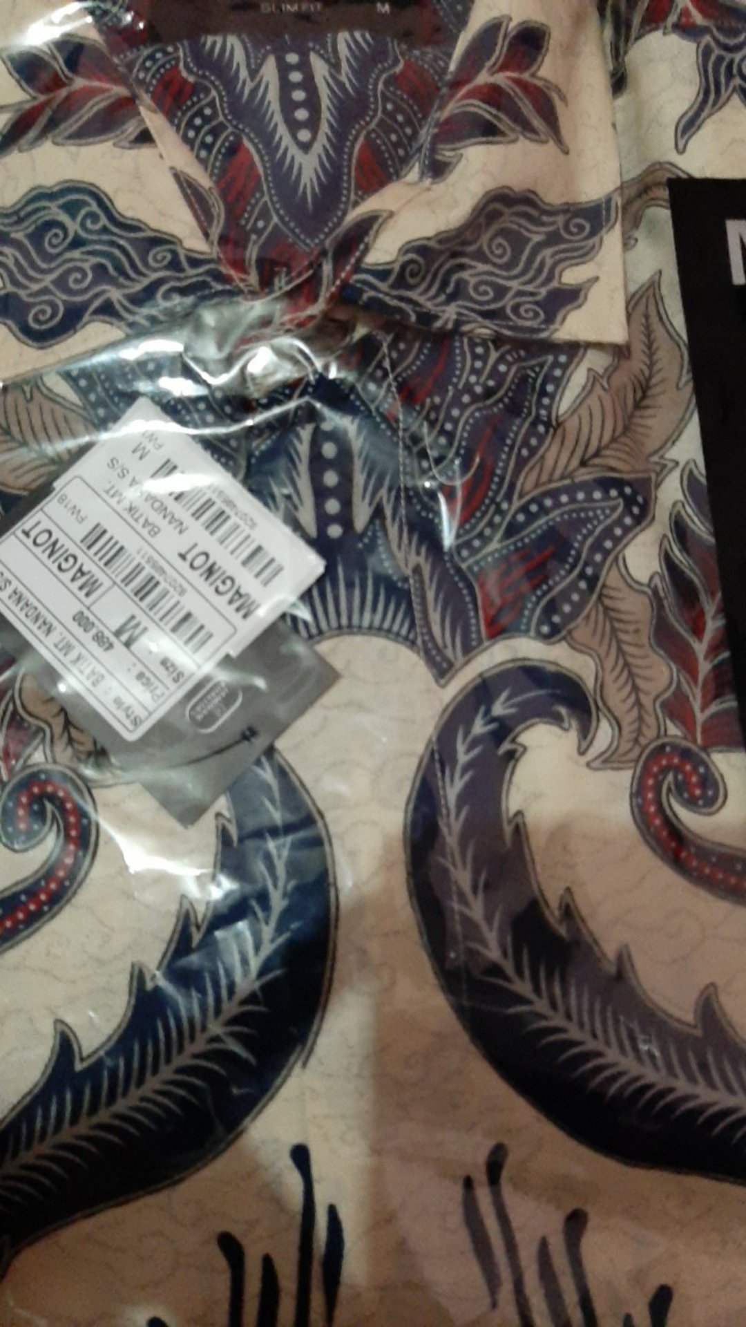 Maginot Kemeja Batik Pria Nandana-ls Lengan Panjang