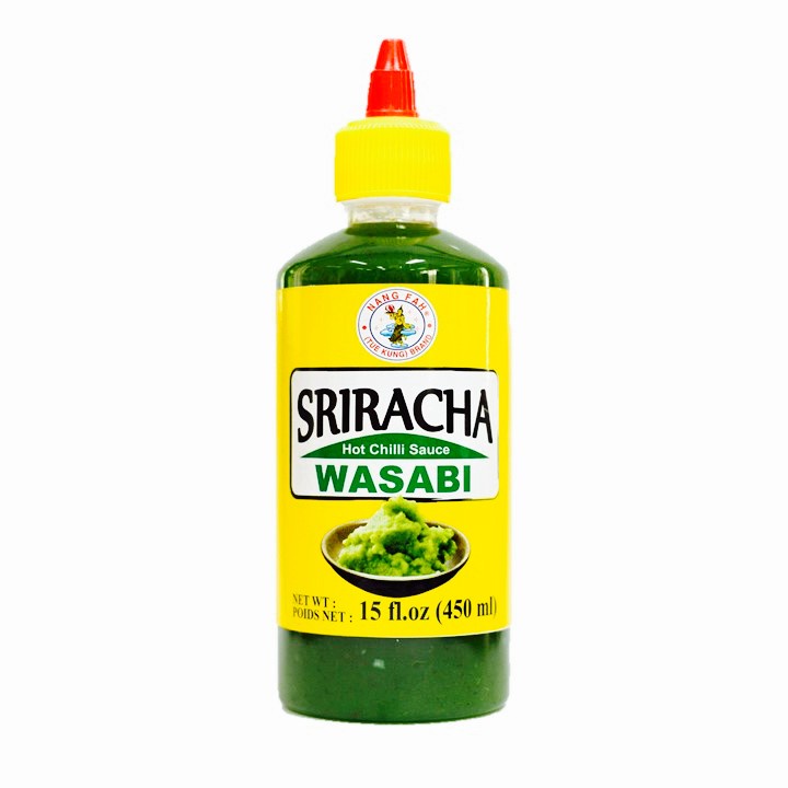 

Nang Fah Sriracha Wasabi Hot Chilli Pepper Sauce Spicy Thai Japanese Sauce Condiment Horseradish Saus Cabe Cabai Lombok Pedas Jepang