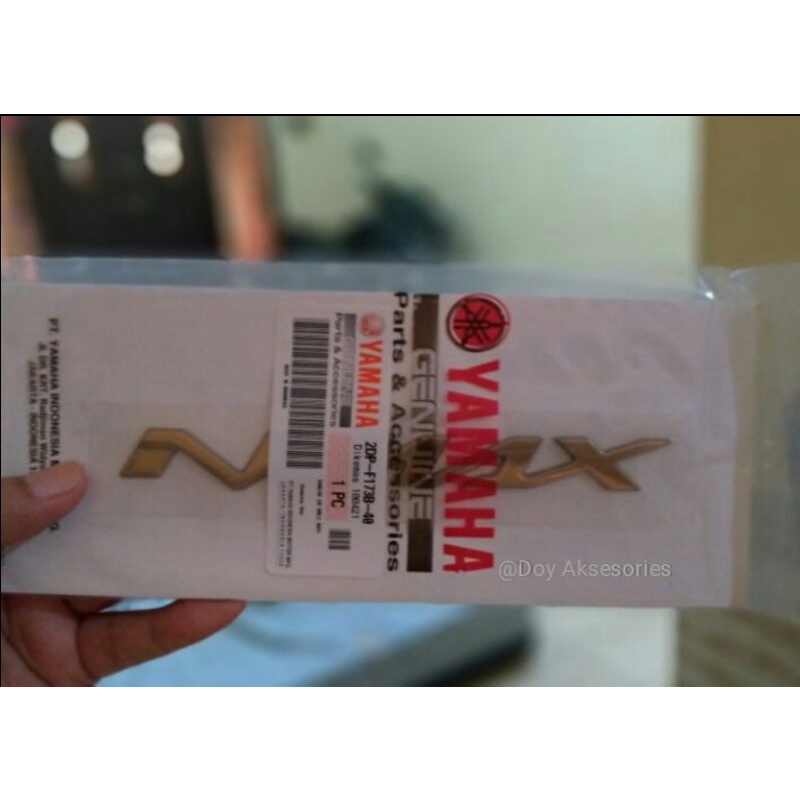 Emblem body gold new nmax 155 original