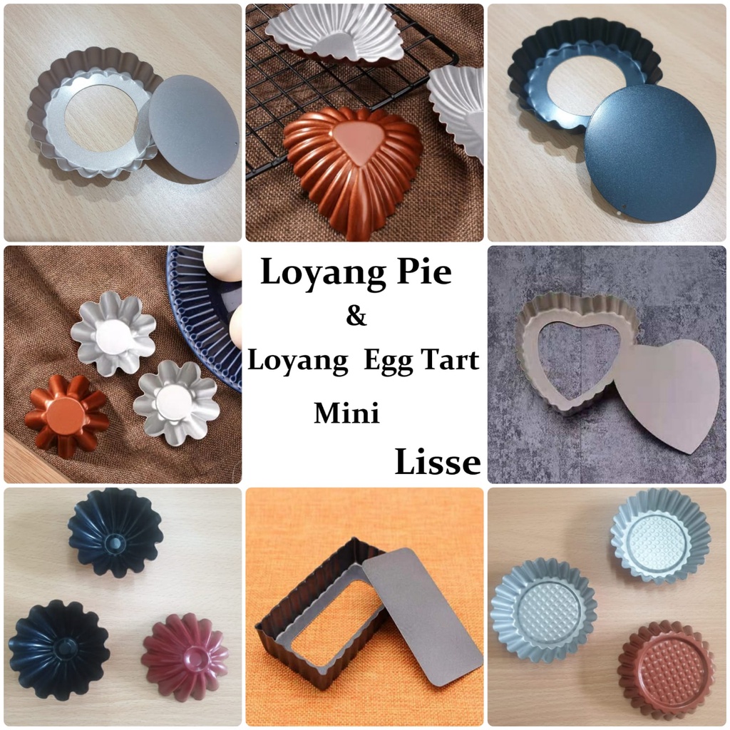 Cetakan Loyang Mini Pie Susu EggTart Kue Cake Egg Tart Pie Susu Bali