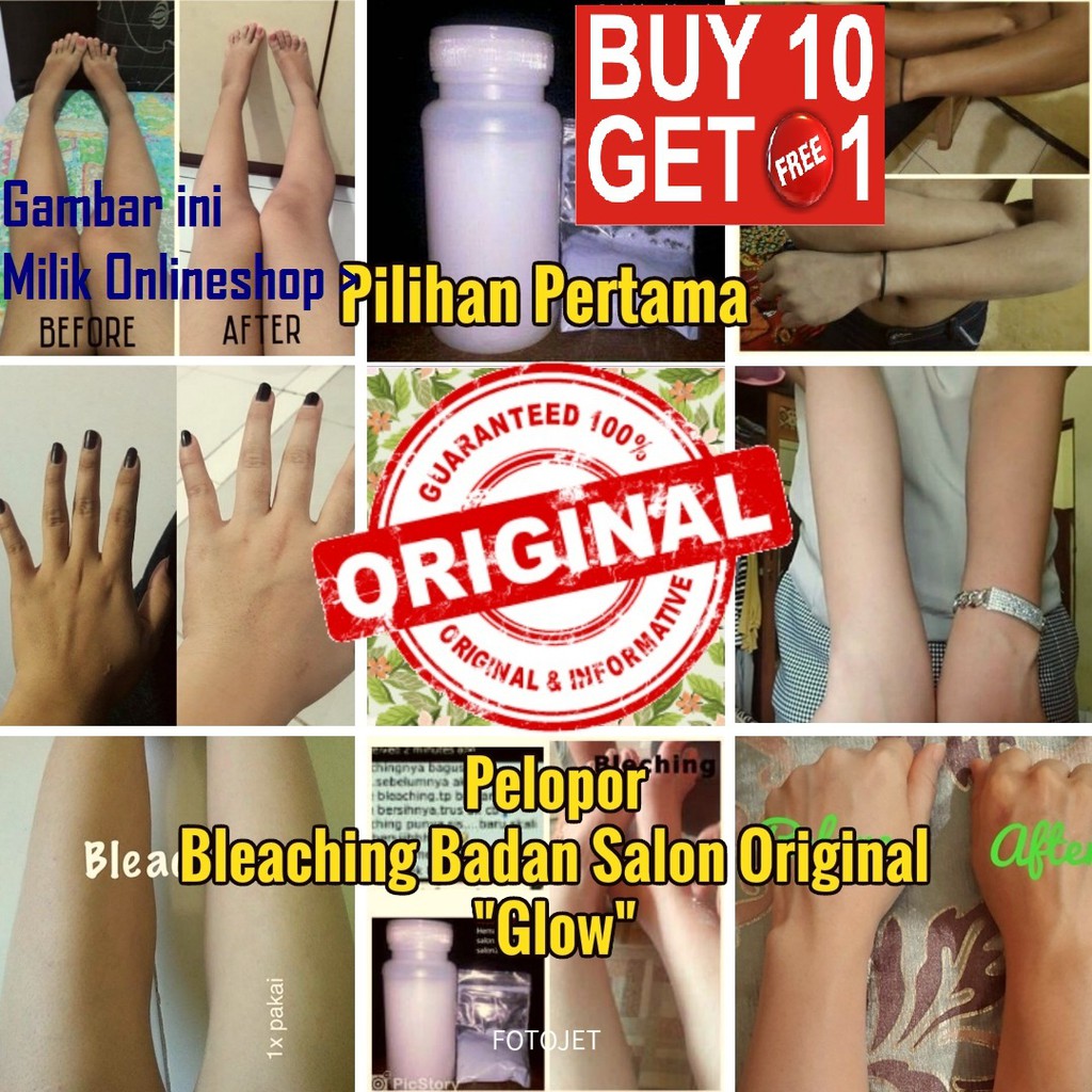 BLEACHING BADAN/BLEACHING SALON/BODY BLEACHING/BLEACHING