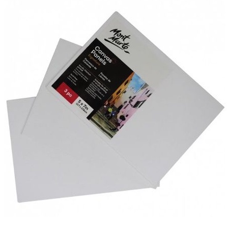 

Mont Marte Canvas Panels Signature 3 Pcs - 12.7 x 17.8 cm