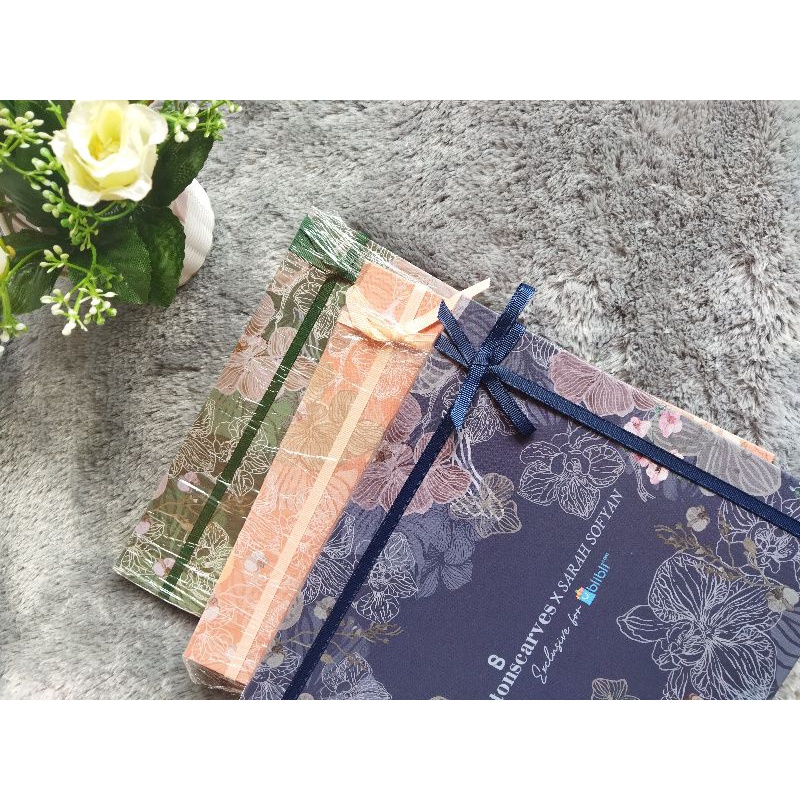 Link Pelunasan‼️ The Orchid Extended Buttonscarves x Sarah Sofyan