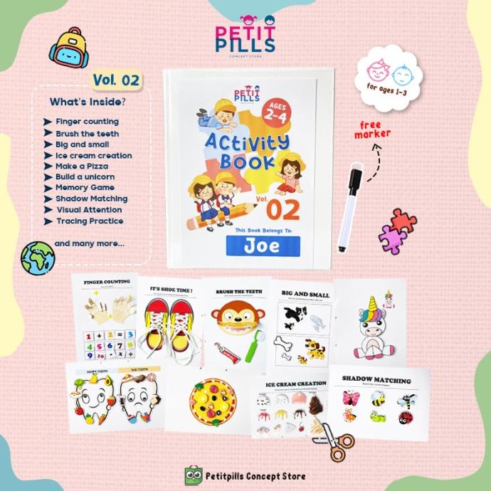 

[[COD]] Petitpills Activity Book Vol.2 KOMPLIT Kode 799