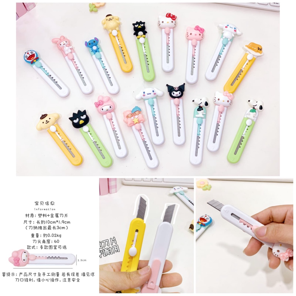 

cutter , kater, pisau potong kertas lucu