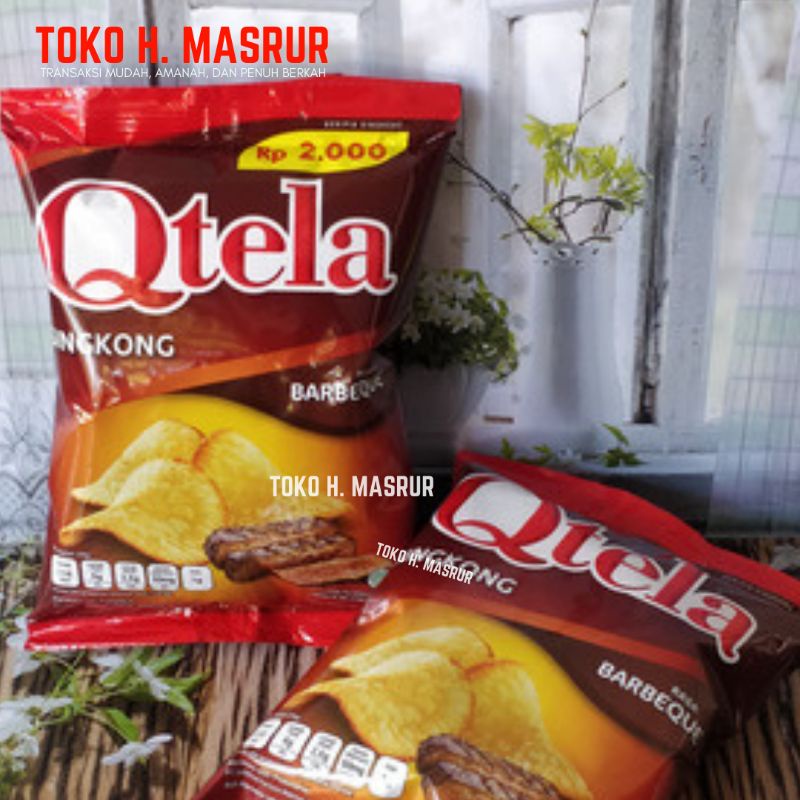 

Keripik Qtela Singkong 23gr | Qtela Tempe 14gr