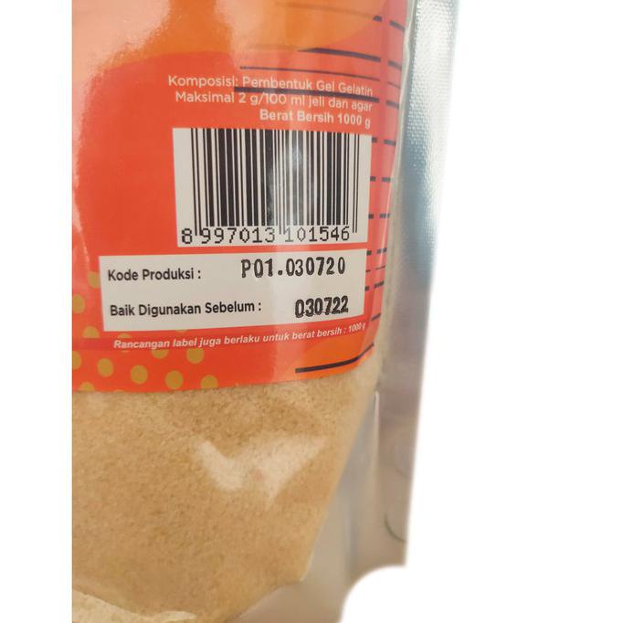 

GELATINE BUBUK 1 KG HALAL - GELATIN POWDER - GELITA IMPORT PREMIUM