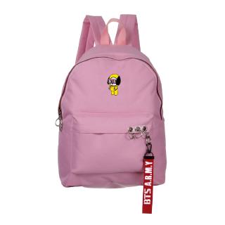 KPOP BTS bt21  Tas  Ransel Sekolah  Travel Motif Kartun 