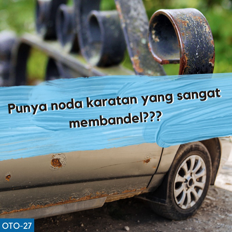 Pembersih kerak pada mesin noda bandel kendaraan mobil zerone rust remover 100ml