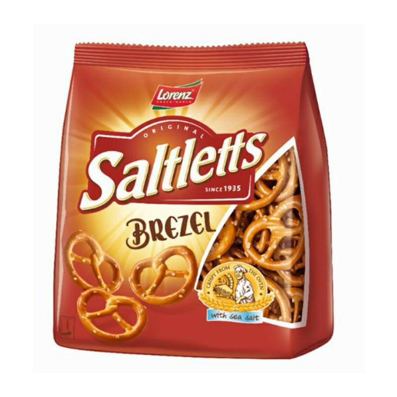 

LORENZ SALTLETTS PREMIUM BAKED BREZEL PRETZEL 150GR