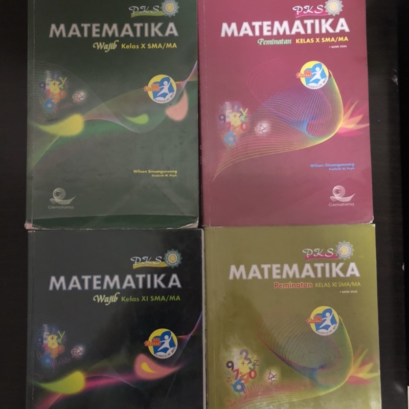 BUKU MATEMATIKA PKS PEMINATAN DAN WAJIB SMA/MA KELAS X 10 1 XI 11 2
