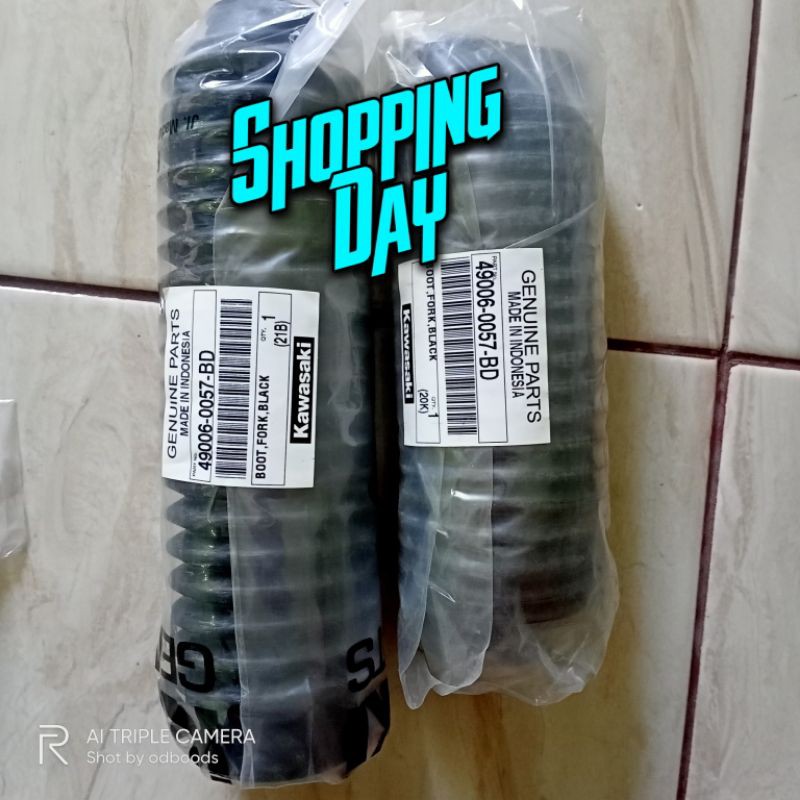 karet sok shock depan klx ORIGINAL