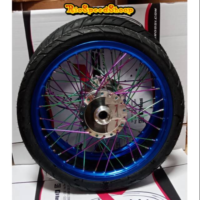 Velg Variasi Vixion New Ring17 JariJari Paketan Plus Ban