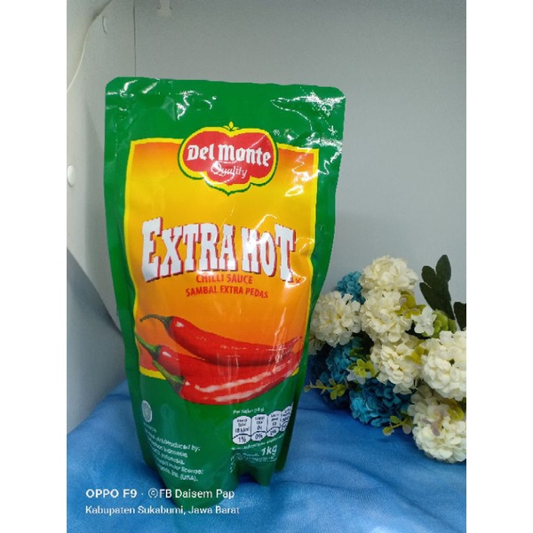 

Saos extra hot dari Del Monte 1kg