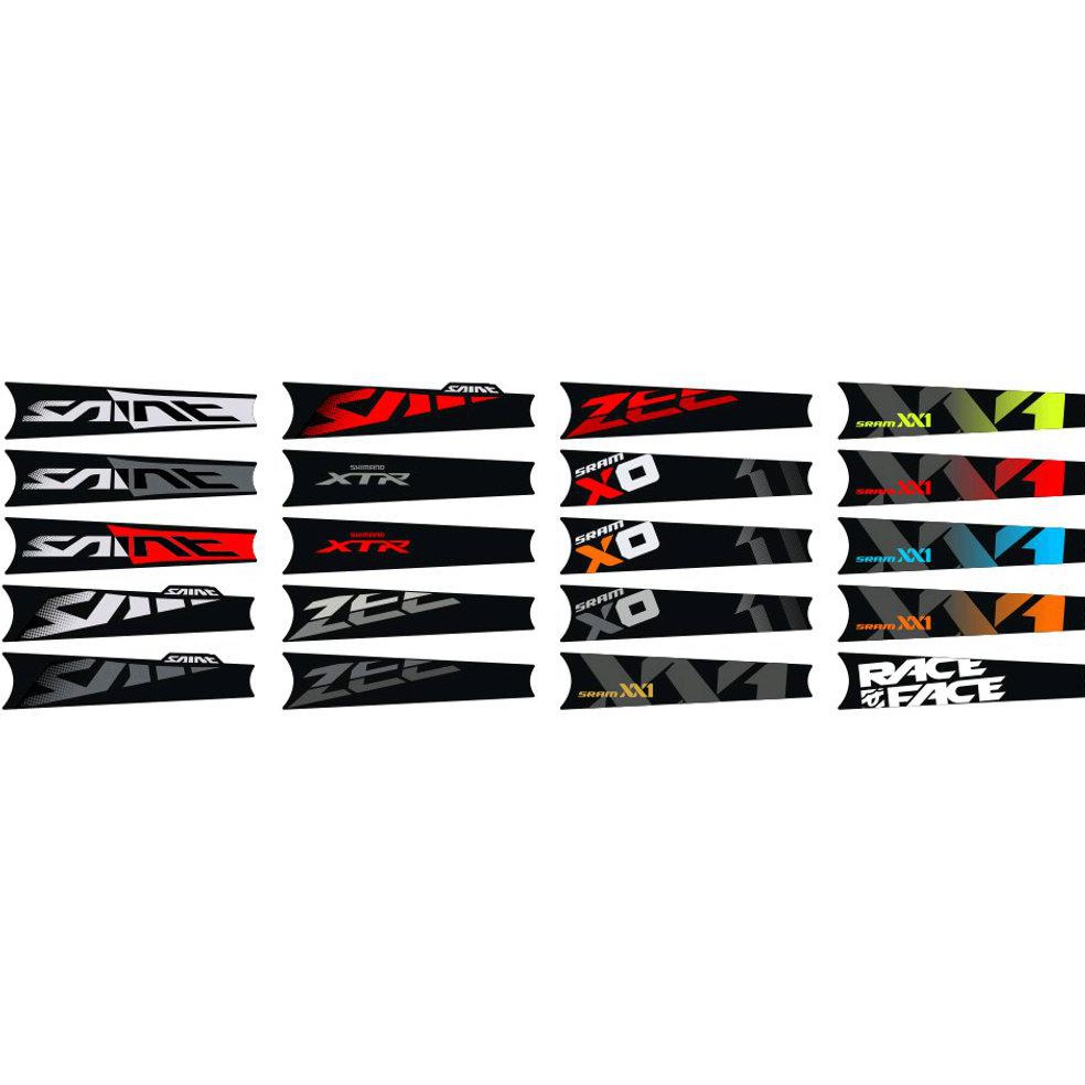 Decal Crank Stiker Crank deore SLX XT XRT Zee Saint Sram