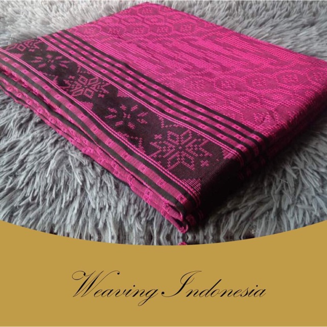Tenun Songket Baron Tenun Baron Pink Fanta