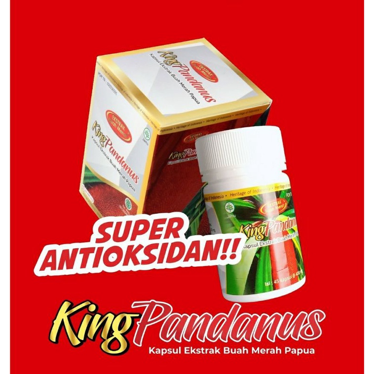 Jual King Pandanus Herbal Antioksidan Buah Merah Asli Papua Shopee