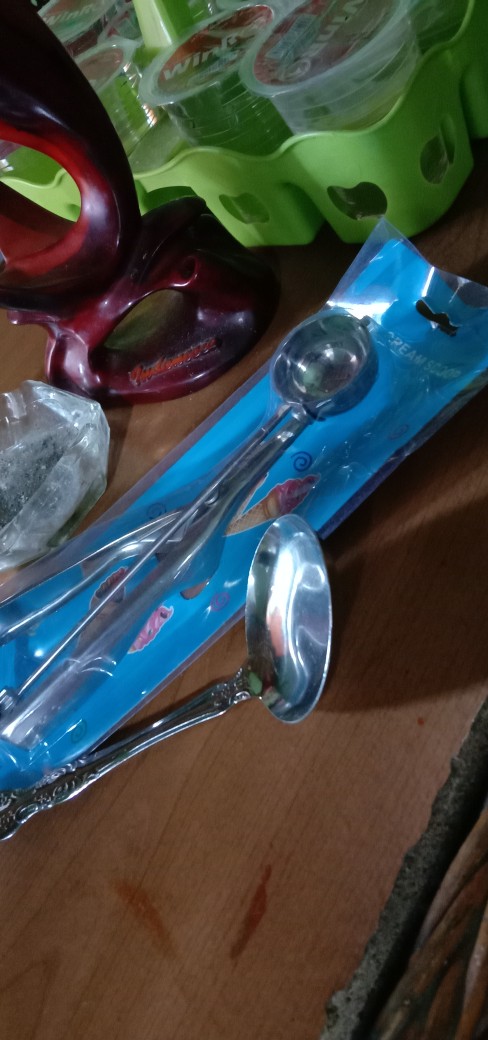 Irus Stainless Wayang / Centong Sayur Kuah