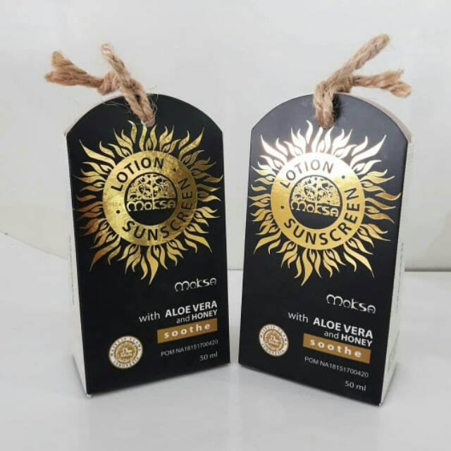 Lotion Sun Screen Moksa Bali Alus