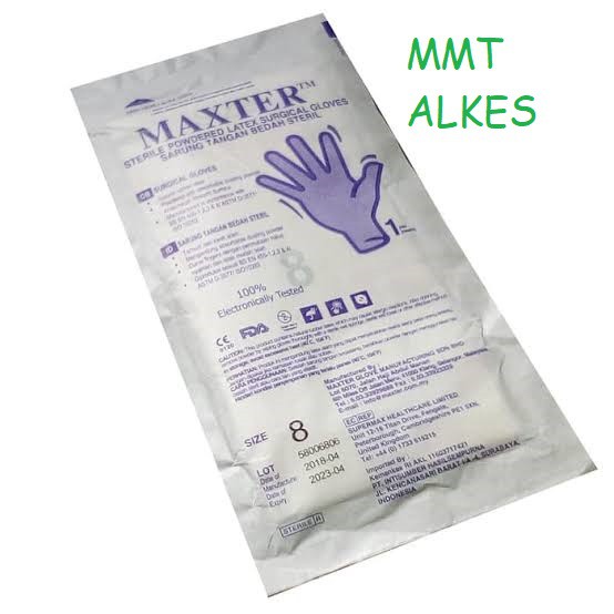 Sarung Tangan Steril / Handscoon Steril Maxter