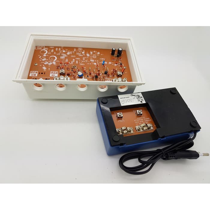 Booster Antenna Tv Intra Hm-999 , Penguat Sinyal Tv Digital & Analog