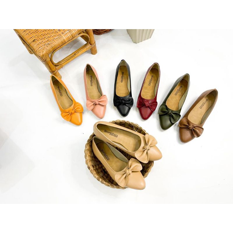 sepatu kulit bhonkshors