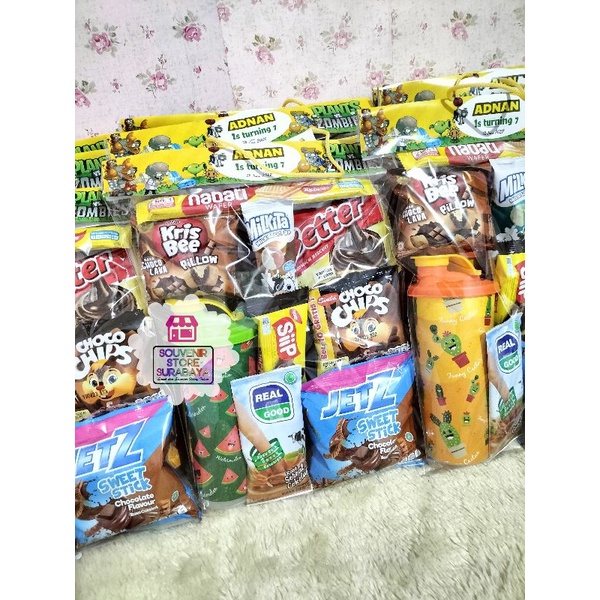 TUMBLR CORONG FRUITY || Bingkisan Souvenir Snack Ultah Anak || Paket Snack UlangTahun || Hampers Ultah Murah || Snack Ultah Surabaya