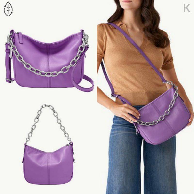 tasFossil jolie crossbody bright purple k