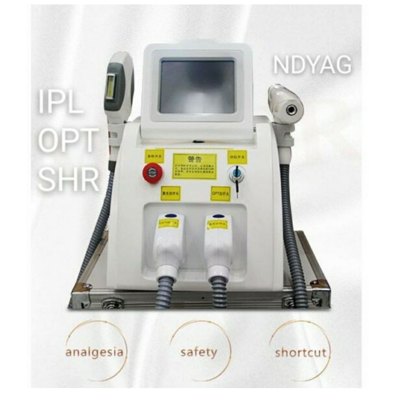 Mesin Facial 2 IN 1 IPL Laser Ndyag Picosure Laser Picoplus laser Picosecond Laser untuk Flek