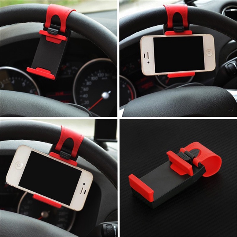 General Motors Steering Wheel Mobile Phone Bracket Snap Handphone Klip Handphone Rak Penyimpanan Handphone Onderdil Mobil