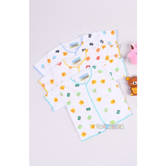 12 Pcs Baju Bayi Shankusen | Baju Sankusen Baby New Born | Pakaian Baru Lahir | Atasan Kutung Buntung Lekbong Pendek Panjang Sankhusen Shankhusen | Sguna Lusinan