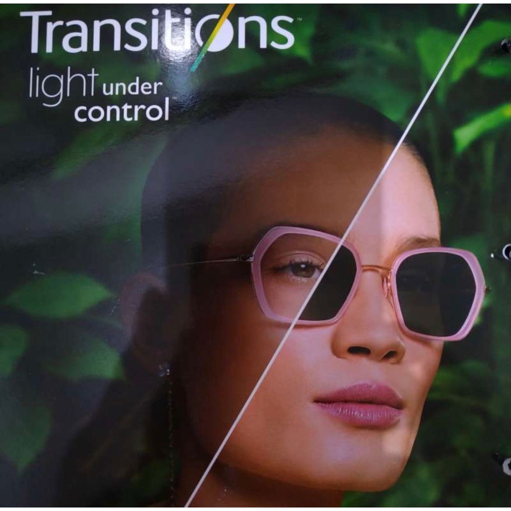 Lensa Essilor Transitions Gen 8 Grey Coating Crizal Sapphire