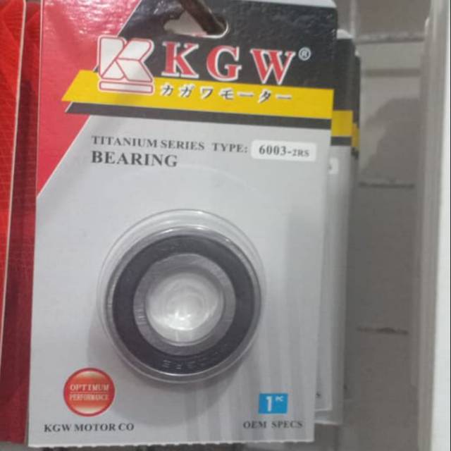 Laher | Bearing KGW  6003- 2RS