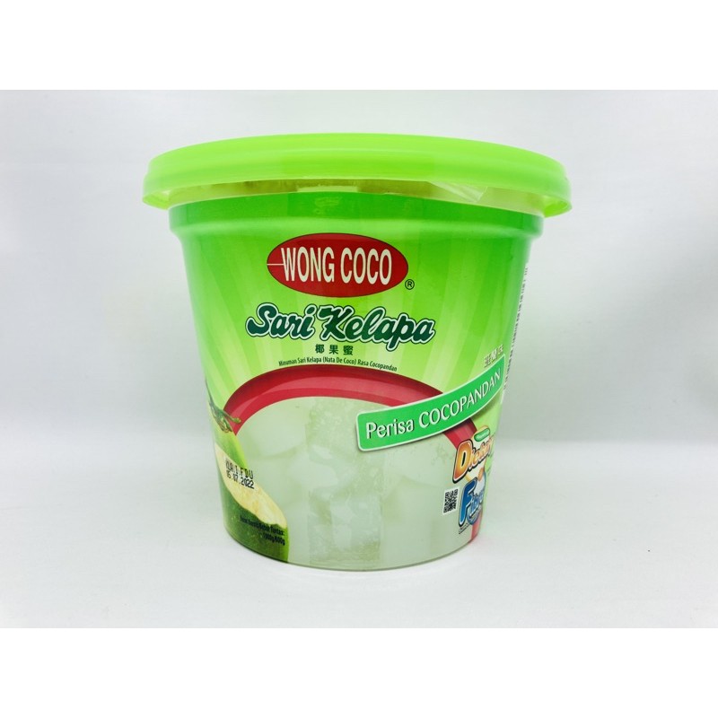 Wong Coco Nata De Coco Sari Kelapa 1000gr [KHUSUS GISEND GRAB SAJA]