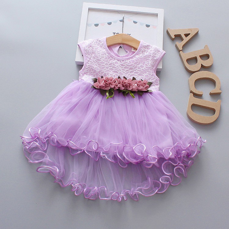 Gaun Dres Dress Tutu anak perempuan 1 2 3 4 Tahun Bayi Perempuan 0 6 Bulan Newborn Pesta BUNGA Dress Korea - Dres Fashion baby korean Import premium Dress Anak Perempuan  Dress anak tutu mini gaun pesta anak bayi perempuan import GAUN BAYI PESTA