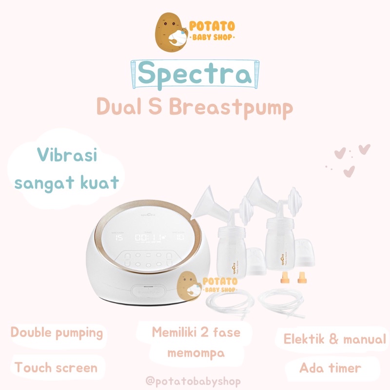 Spectra Dual S Breastpump Pompa Asi Elektrik